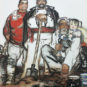 LIU Wenxi, Quatre générations de l'arrière-grand-père à l'arrière-petit-fils, Année 1962, Peinture traditionnelle chinoise sur papier 刘文西 祖孙四代 1962年 中国画 纸本