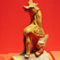 天马 Figures et animaux ornementaux sur les tuiles du pavillon de l'Harmonie suprême - Cheval céleste (symbole de la bienveillance des règles du pouvoir)