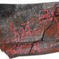 1.卞家山漆绘残器盖 Fragment de couvercle laqué, fouilles de Bianjiashan