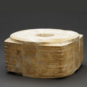 1.玉琮2 Jade sculpté cong 琮 aux motifs de « masque »