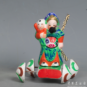 5 车张仙 李惠喻、王婷婷等 1985年 6×7×9cm 彩塑 中国美术馆藏 « Chariot Immortel Zhang » Li Huiyu, Wang Tingting et al., 1985, 6 x 7 x 9 cm, sculpture polychrome, collection du Musée d’art national de Chine