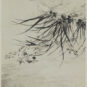 20 兰花月影 吴昌硕 纸本水墨 1899年 132.3x65cm 中国美术馆藏 Orchidée, ombre de lune ; Wu Changshuo, eau et encre sur papier, 1899, 132,3 x 65 cm, fonds du Musée national d’art de Chine