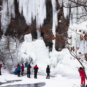 05本溪2本溪关门山国家森林公园冰瀑奇景，令人叹为观止 Benxi - Paysage spectaculaire des cascades de glace du parc national forestier de la montagne Guanmen à Benxi, à couper le souffle.