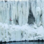 20牡丹江镜泊湖冰瀑跳水 Plongeon en cascade de glace au lac Jingpo, rivière Mudan