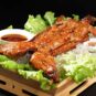 7伊春林区特色美食——烤全兔 Spécialités de la région forestière de Yichun – lapin entier grillé