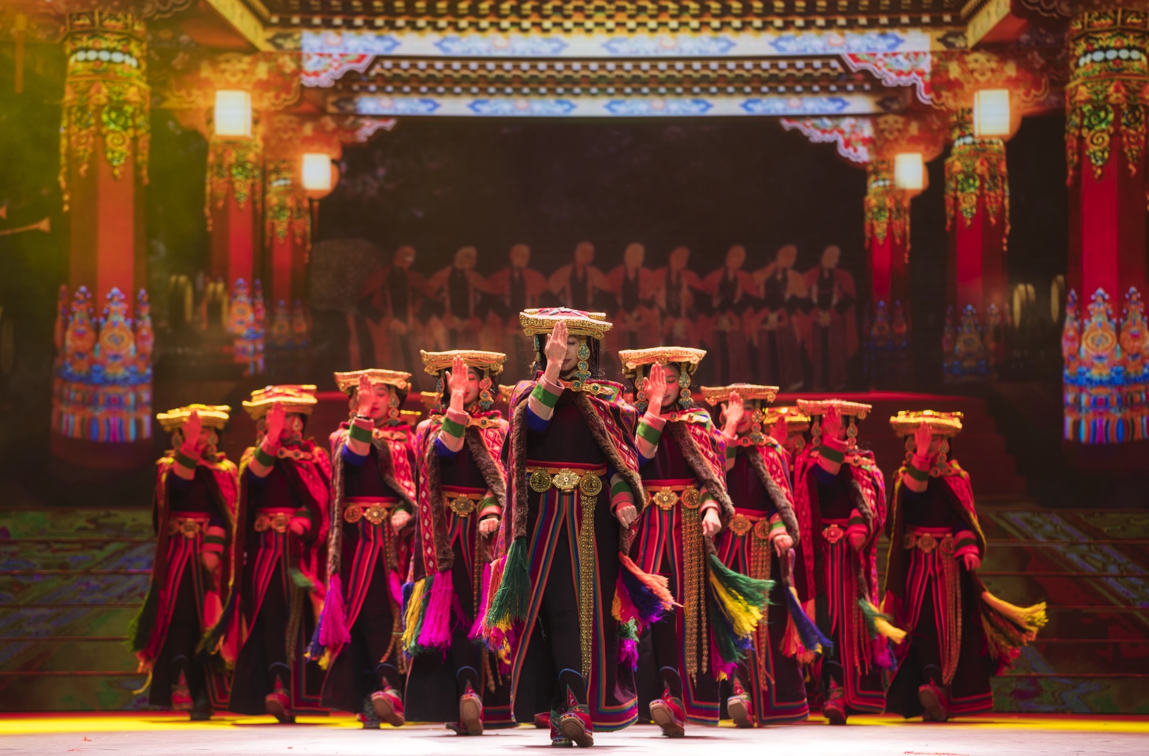 Costume tibétain 藏族服饰1