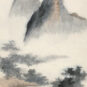 16．张大千（1899—1983） ZHANG Daqian 《房山云圣》 Montagne Fang, nuageux sacré 中国画 纸本 136.8cm×66.8cm 1934中国美术馆藏