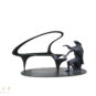 17．梁明诚（1939- ） LIANG Mingcheng《钢琴》 Piano 雕塑 铸铜 45cm×73cm×51cm 1990 中国美术馆藏