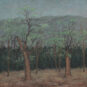27．李瑞年（1910-1985） LI Ruinian 《老树》 Vieux arbres 油画 布面 93cm×100cm 1981 中国美术馆藏；2011年李楯、李蒂雅捐赠