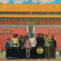 47．孙滋溪（1929-2016） SUN Zixi 《我们和毛主席在一起（天安门前）》 Nous avec le Président Mao devant Tiananmen油画 布面155cm×294cm 1964 中国美术馆藏