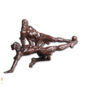50．冯国豪（1977- ） FENG Guohao《争锋》 Rivaliser pour l'avant-garde 雕塑 铸铜 47cm×58cm×48cm 2005 中国美术馆藏；2022年艺术家捐赠