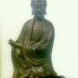 10石叟款铜观音菩萨坐像（明）Statue assise du bodhisattva Avalokitesvara en bronze inscrite du nom « Shi Sou »