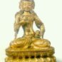 13鎏金铜金刚萨埵坐像（明 永乐）Statue assise de Vajrasattva en cuivre doré