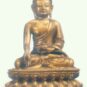 14鎏金铜药师佛坐像（明 宣德）Statue assise du buddha Bhaisajyaguru en cuivre doré