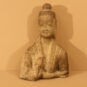 4石雕半身佛像（北魏）Statue de buddha en buste sculptée sur pierre